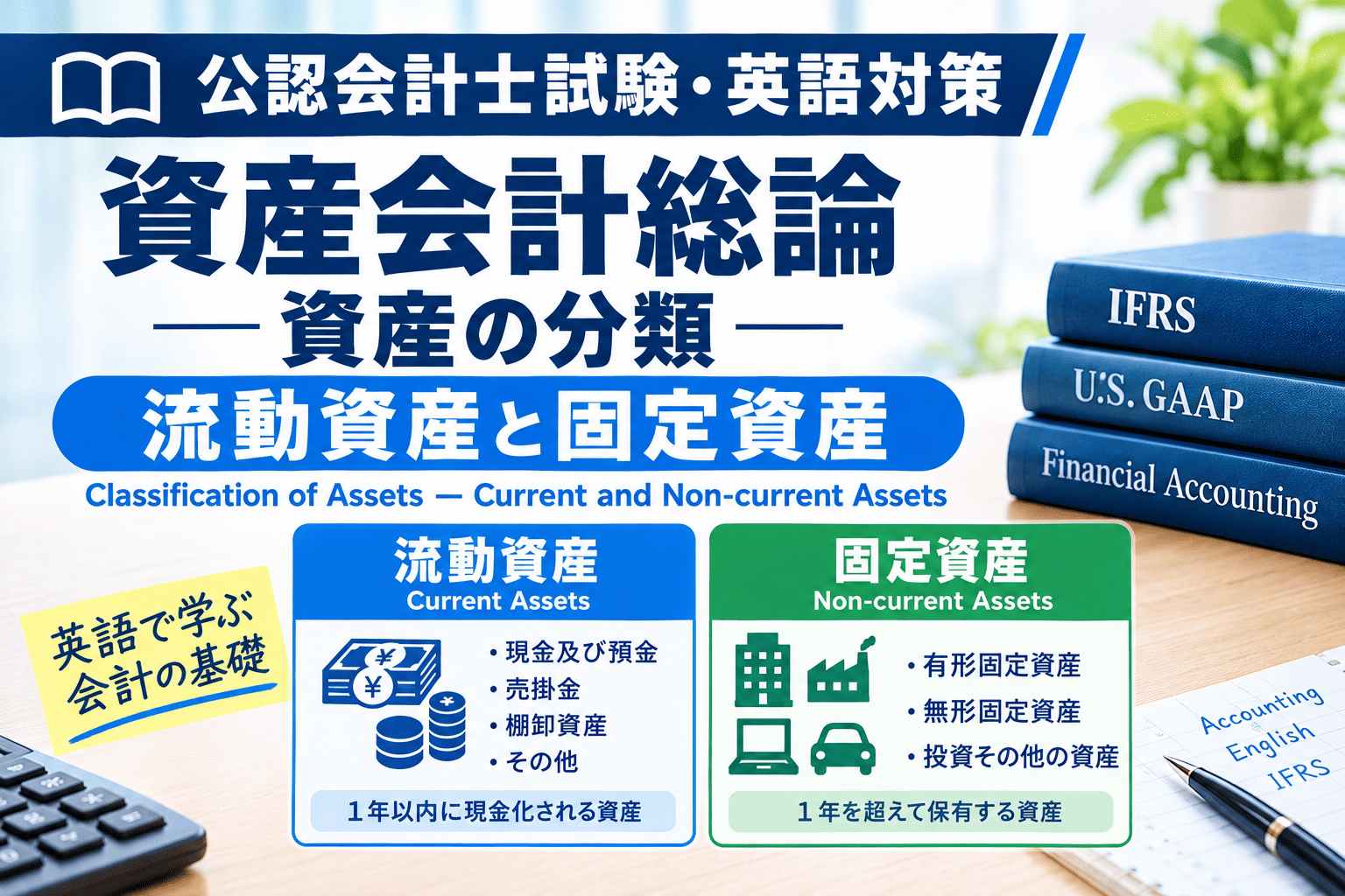 流動資産と固定資産